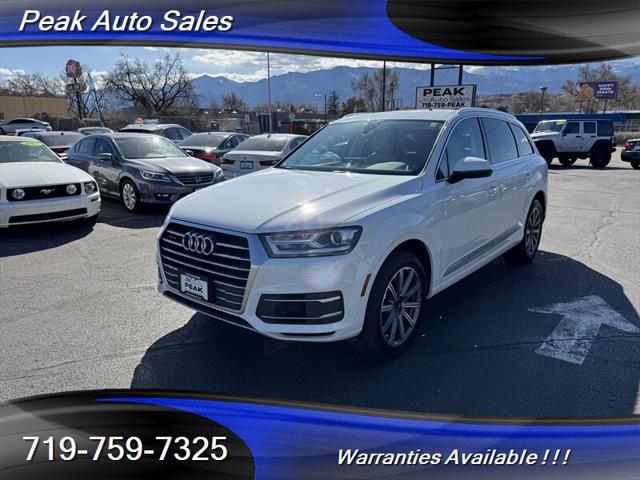 used 2019 Audi Q7 car, priced at $24,787