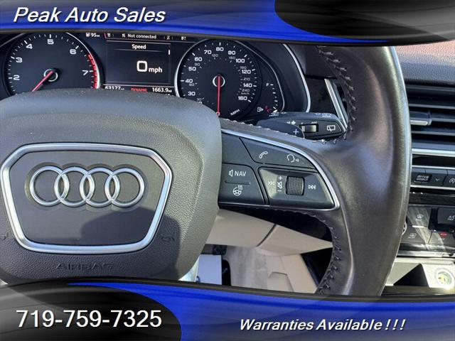 used 2019 Audi Q7 car, priced at $24,787