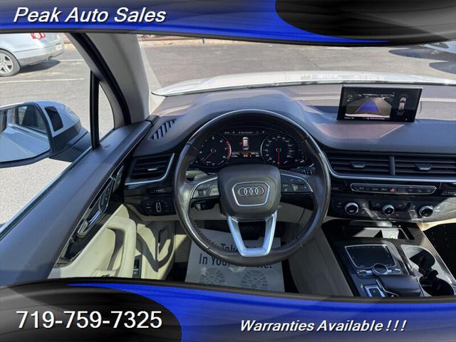 used 2019 Audi Q7 car, priced at $24,787
