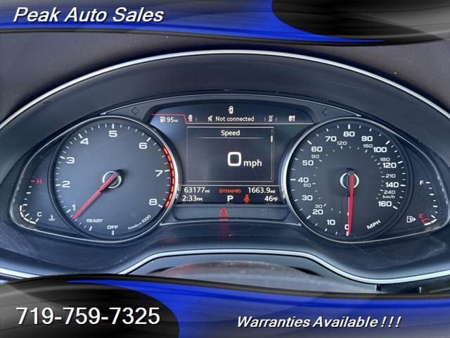 used 2019 Audi Q7 car, priced at $24,787
