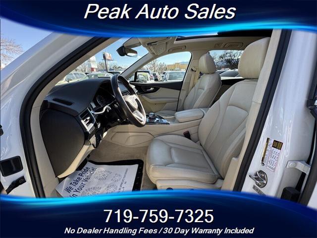 used 2019 Audi Q7 car, priced at $22,997