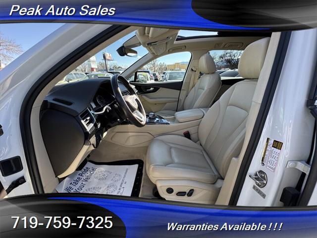 used 2019 Audi Q7 car, priced at $24,787