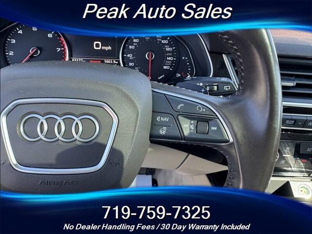 used 2019 Audi Q7 car, priced at $22,997