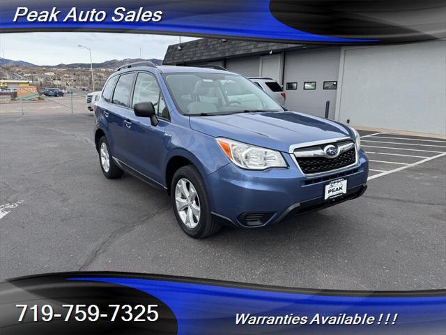 used 2016 Subaru Forester car, priced at $11,995