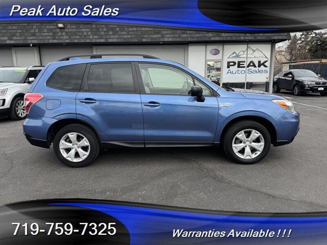 used 2016 Subaru Forester car, priced at $11,995