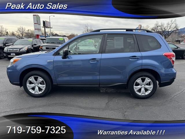 used 2016 Subaru Forester car, priced at $11,995