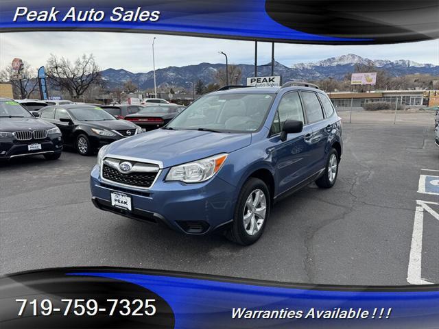 used 2016 Subaru Forester car, priced at $11,995