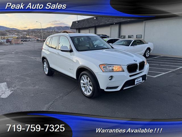 used 2013 BMW X3 car, priced at $12,995