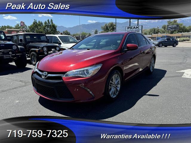 used 2016 Toyota Camry car, priced at $13,459