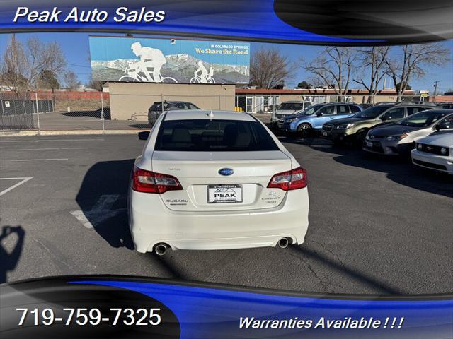 used 2016 Subaru Legacy car, priced at $14,995