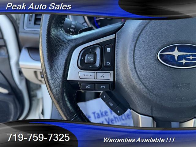 used 2016 Subaru Legacy car, priced at $14,995