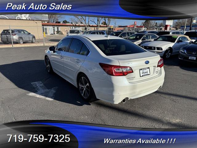 used 2016 Subaru Legacy car, priced at $14,995