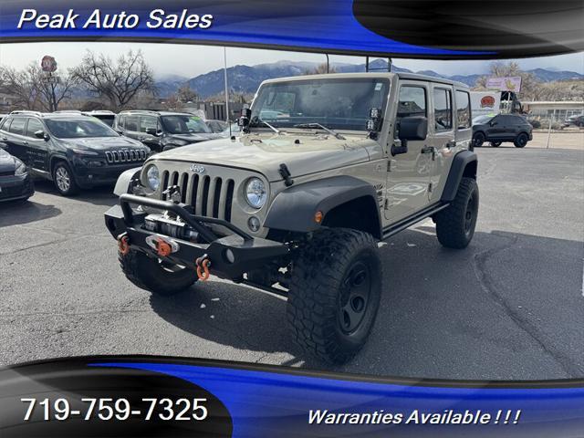 used 2018 Jeep Wrangler JK Unlimited car, priced at $27,929