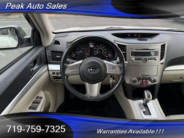 used 2011 Subaru Outback car, priced at $10,495