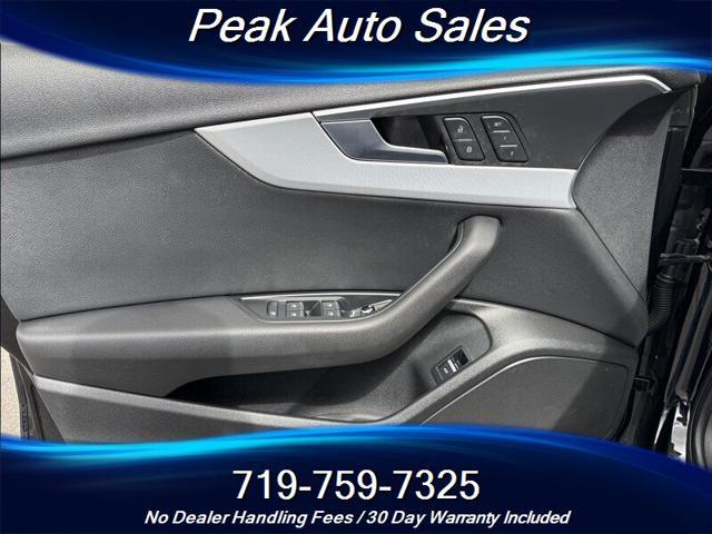 used 2017 Audi A4 car, priced at $15,287