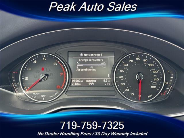 used 2017 Audi A4 car, priced at $15,287