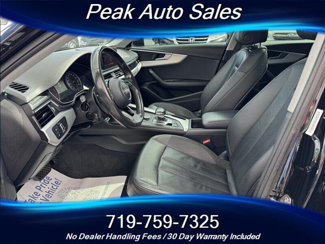 used 2017 Audi A4 car, priced at $15,287