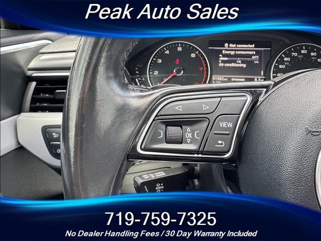 used 2017 Audi A4 car, priced at $15,287