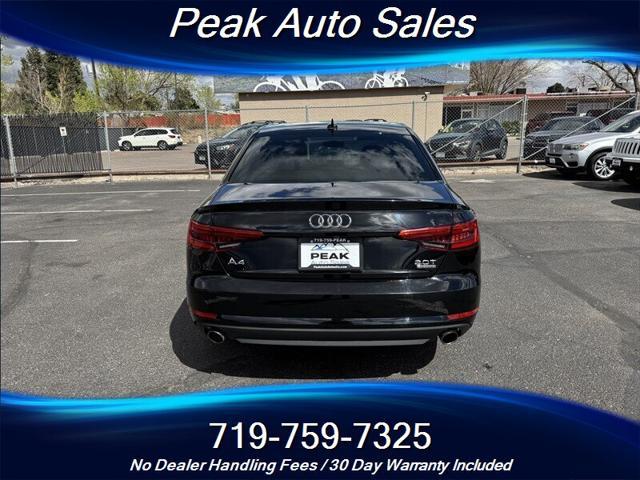 used 2017 Audi A4 car, priced at $15,287