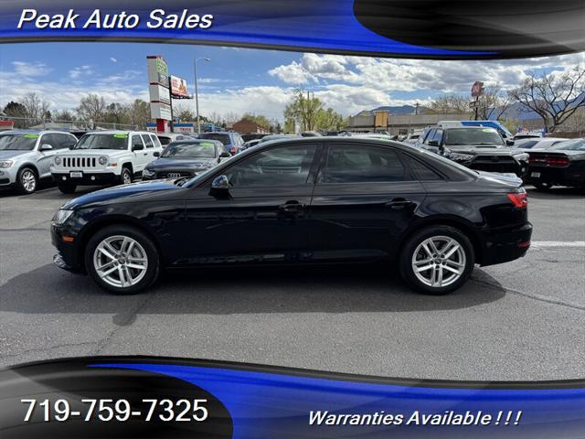 used 2017 Audi A4 car, priced at $15,495