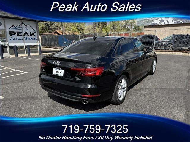 used 2017 Audi A4 car, priced at $15,287