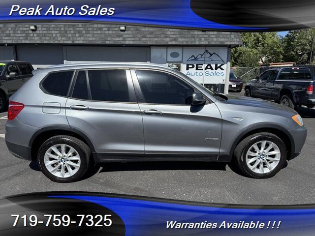 used 2014 BMW X3 car, priced at $10,887