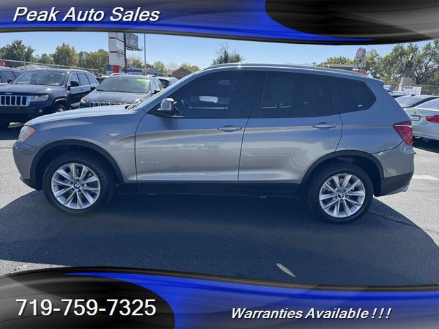 used 2014 BMW X3 car, priced at $10,887