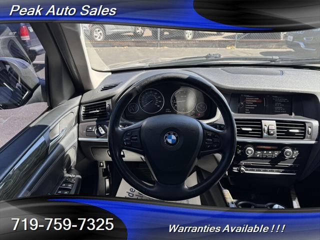 used 2014 BMW X3 car, priced at $10,887