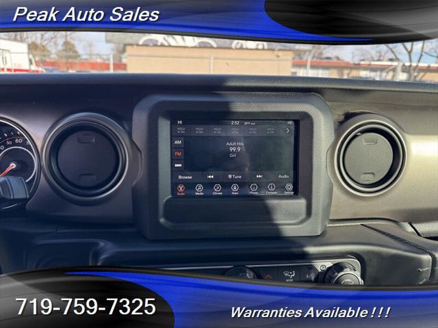 used 2020 Jeep Gladiator car, priced at $27,459