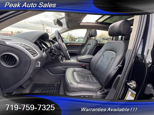 used 2015 Audi Q7 car, priced at $13,997