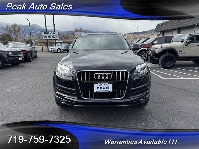 used 2015 Audi Q7 car, priced at $13,997