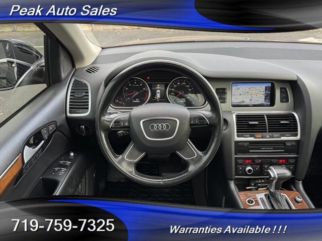 used 2015 Audi Q7 car, priced at $13,997