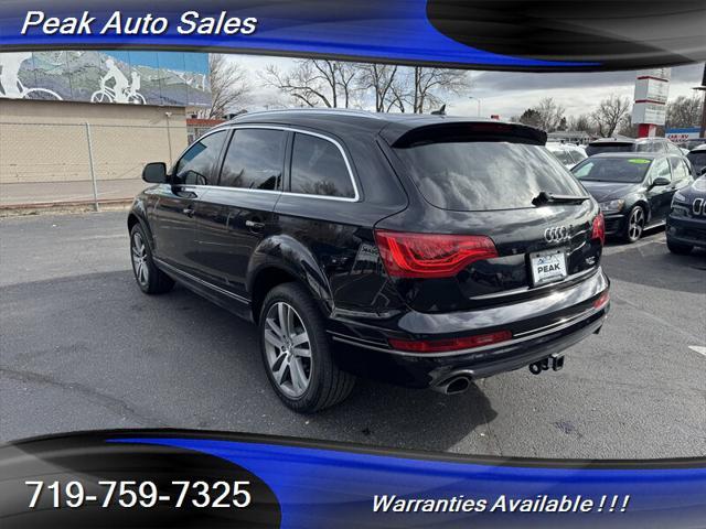 used 2015 Audi Q7 car, priced at $13,997