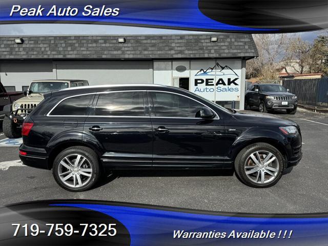 used 2015 Audi Q7 car, priced at $13,997