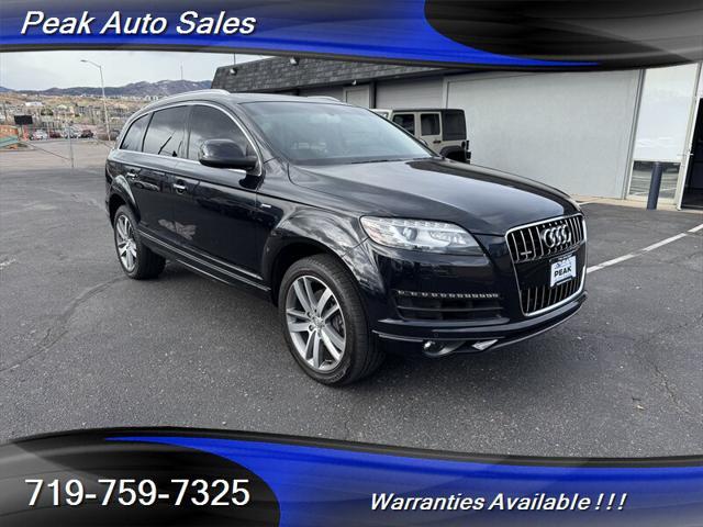 used 2015 Audi Q7 car, priced at $13,997