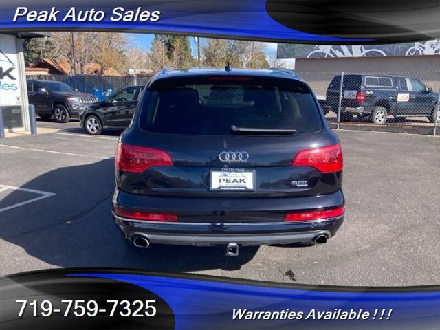 used 2015 Audi Q7 car, priced at $14,997