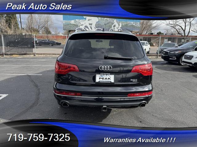 used 2015 Audi Q7 car, priced at $13,997