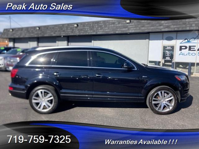 used 2015 Audi Q7 car, priced at $14,997