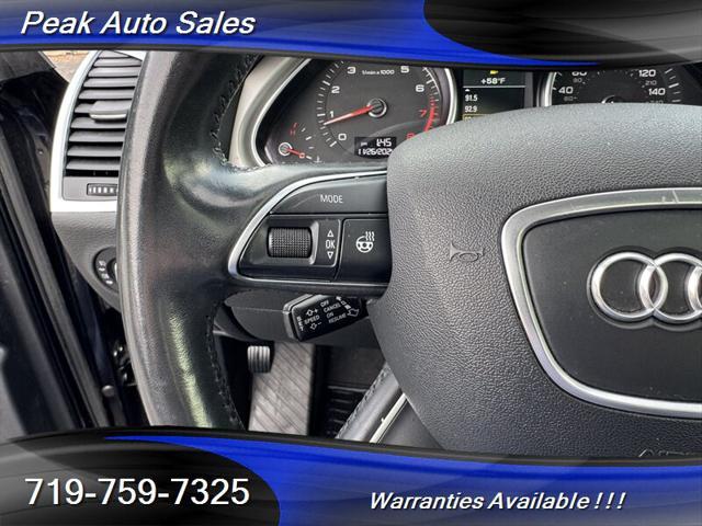 used 2015 Audi Q7 car, priced at $13,997