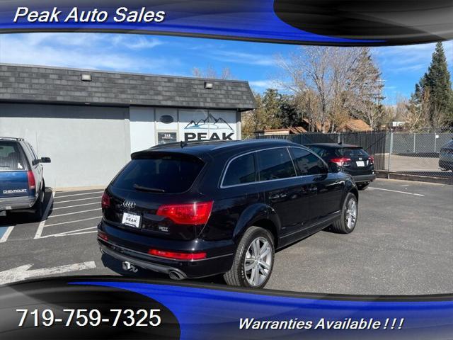 used 2015 Audi Q7 car, priced at $14,997