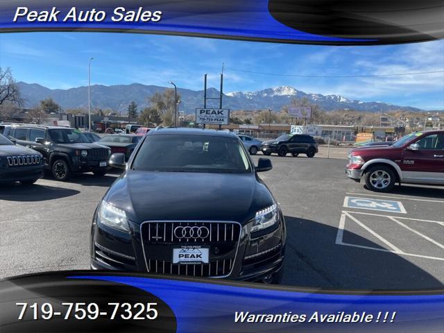 used 2015 Audi Q7 car, priced at $14,997