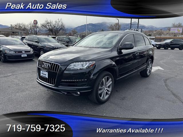 used 2015 Audi Q7 car, priced at $13,997