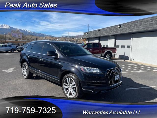 used 2015 Audi Q7 car, priced at $14,997