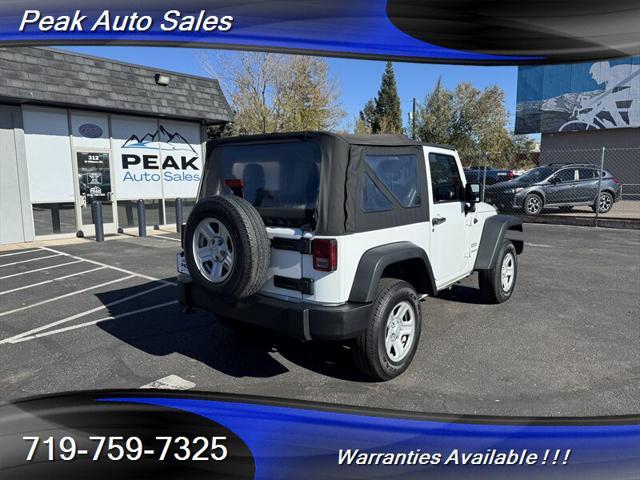 used 2014 Jeep Wrangler car, priced at $16,995