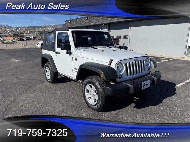 used 2014 Jeep Wrangler car, priced at $16,995