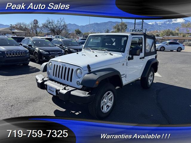 used 2014 Jeep Wrangler car, priced at $16,995