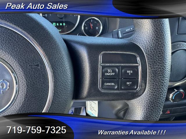 used 2014 Jeep Wrangler car, priced at $16,995