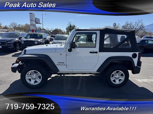 used 2014 Jeep Wrangler car, priced at $16,995