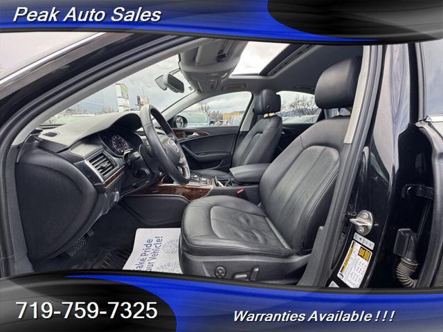 used 2014 Audi A6 car, priced at $14,995