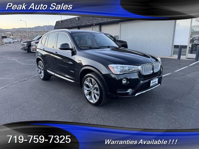 used 2015 BMW X3 car, priced at $14,588